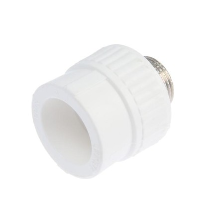 Combined clutch "STM", d = 32 mm x 3/4 ", outer thread, polypropylene-1