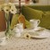 Porcelain Cream SL Home "House", 200 ml, white color