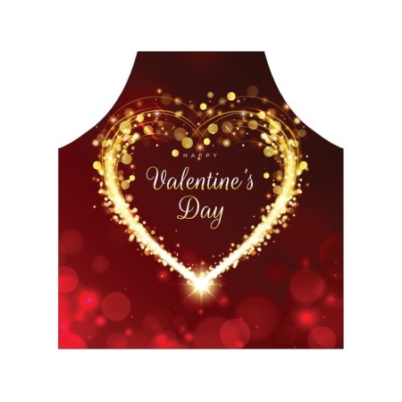 Apron kitchen with a photographic prior "Songs of the heart, adjustable, size OS-2