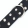 The collar of the clinker in 2 rows, 65 x 3.4 cm, Osh 50-60 cm, black