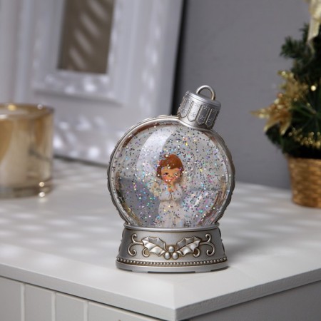LED figure "Angel" 8.5 × 13.5 × 4 cm, plastic, batteries AAAX2 (not complete), glow warm white-1