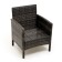 Garden chair "Farell", weaving: artificial rattan, 62 x 77 x 65 cm
