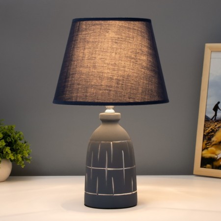 Mercury table lamp E14 40W Blue 22.5x22.5x36cm Risalux-1