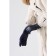Gloves are female, dimensionless, without insulation, blue color