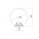 Lamp Garden Era "Shar" E27, IP44, 60W, 250x250x260 mm, black