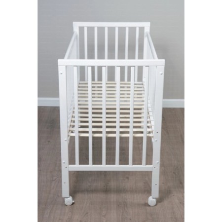 Children's molli bed, on wheels, white-1