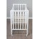 Children's molli bed, on wheels, white