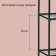 Greenhouse-string 3 shelves (mesh) 46*24*80 cm, PVC film, met. Pipe D-12 mm