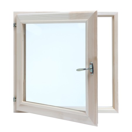 Window, 60 × 60cm, double linden glass-5