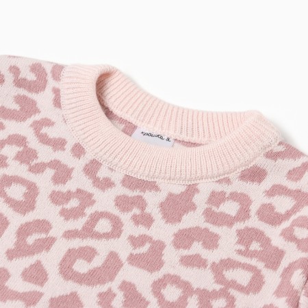 Knitted crumb costu I Leo Baby Height 86-92 cm, pink-6
