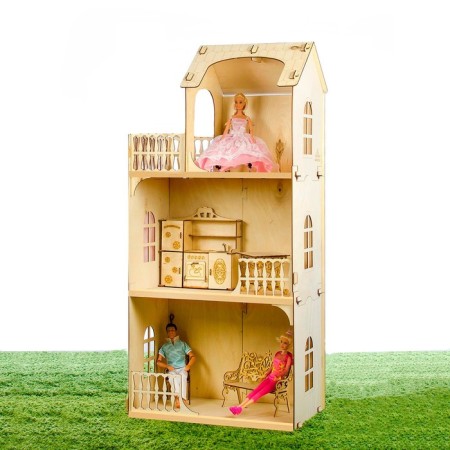 Designer "Puppet House. Lyubava "without furniture