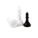 Chess 22 x 22 cm, King H-2.1 cm, d-0.9 cm, plastic figures