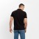 T-shirt (Polo) Male Minaku Regular Fit: Black Color, Rr. 46