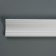 Ceiling skirting board 08018E, white 70x40x2000 mm