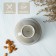 Porcelain salad Magistro "Cerera", 650 ml, 15 × 7.5 cm, brown color