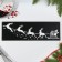 Stencil for baking "Deer", 32 x 10 cm