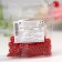 Sprinking confectionery soft: red, 25 g.