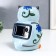 Souvenir Ceramics Light "Blue Filin with Flower" from the solar battery 13.5x9.5 cm