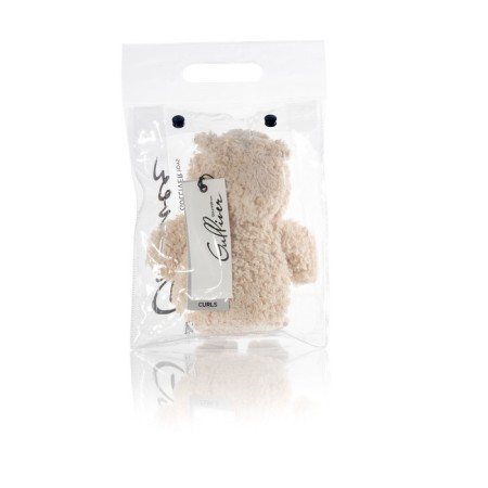 Soft toy Gulliver owl "Lusha", beige color, 18 cm-1