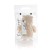 Soft toy Gulliver owl "Lusha", beige color, 18 cm