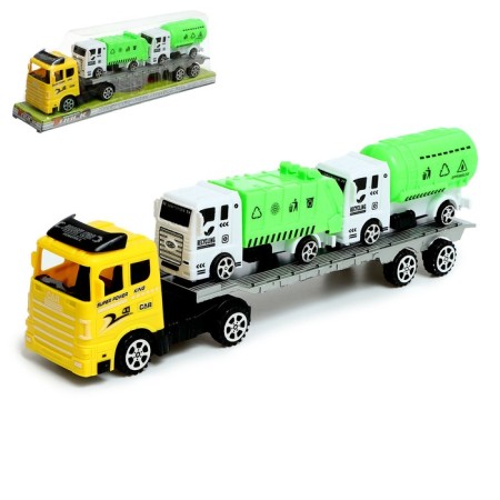 Truck inertial "Avtovos", with two trucks, mix