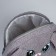 Baby backpack for a girl "Bunny", plush