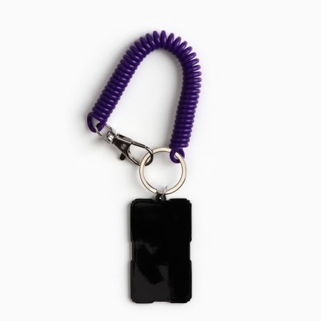 A keychain on the elastic band "Map", 3.3 x 5.2 cm-2