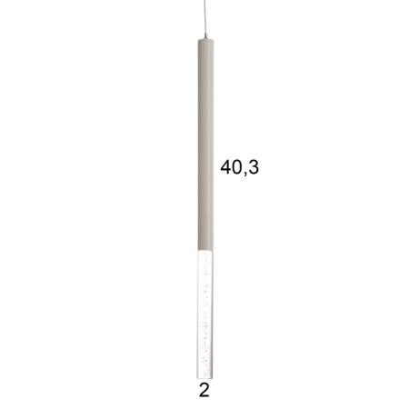 Lumber "Locus Babble" LED 5W 4000k white 2x2x40-140cm-5