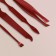 Manicure set, 7 items, in case, beige color