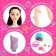 Surprise doll in a tube, with accessories, mix