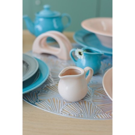 Porcelain napkin "watercolor", the color is light gray-6