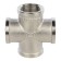 Cross Stout SFT-0031-0034, 3/4 ", internal/internal carving, nickelled brass