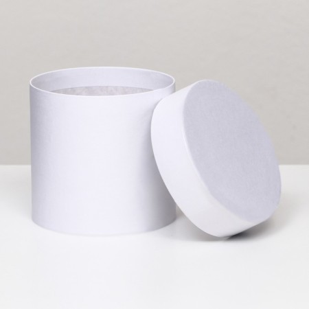 Hat box white, 10 x 10 cm-1
