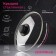 Glass cover for pans and pots "Dolyana", D = 24 cm, stainless rim, plastic handle