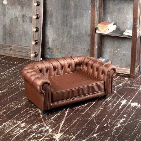 Sulperion OSCAR, 95x61x34 cm, furniture fabric, size M, brown-3