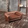 Sulperion OSCAR, 95x61x34 cm, furniture fabric, size M, brown