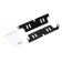 Daytime running lights, 12 V, 24 W, 8 LED, 6500 K, wire 80 cm, set 2 pcs