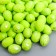 Easter decor "Egg - silver speck" set 100 pcs green 1.5x1.8 cm, 8x8x8 cm