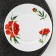 Board dessert shade "velvet rose", d = 20 cm, glass ceramic, white color