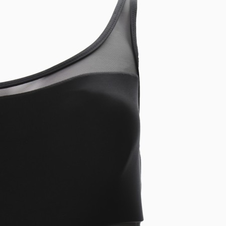 Women's swimsuit, black color, size 42 (38)-1