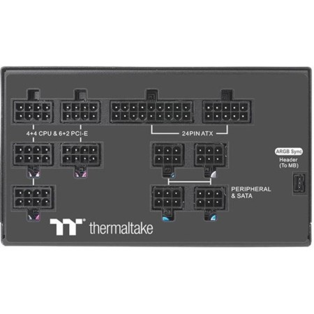 Thermaltake ATX 850W Toughpower PF1 Argb 80+ Platinum 24+2x (4+4) PIN APFC 140mm 10044-4