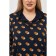 Female T-shirt, size 58, dark blue color