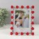 Photo frame plastic for metal 13x18 cm "Red Hearts" Emal 1.3x20.3x16.2 cm