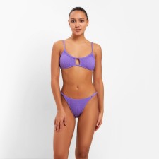 Swimsuit female separate minku color purple, size 48