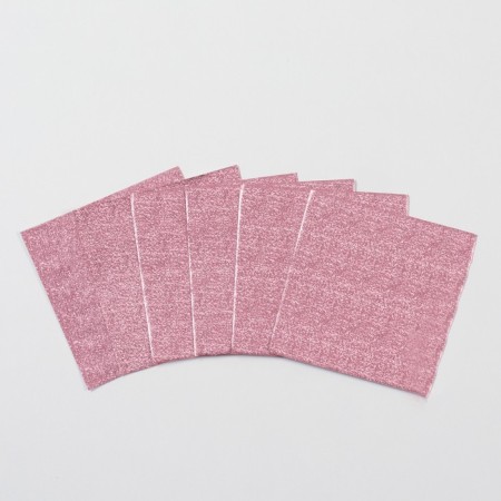 Foil for sweets, pink, 10 x 10 cm, 100 pcs