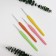 A set of hooks for knitting, D = 2-3.5 mm, 14 cm, 4 pcs, colorful color