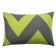 Pillowcase Ethel "Green Chevron" 50*70, 100% cotton, Poplin, 125 g/m2