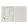 Substantial note Calligrata "Metal", 48 sheets in a cell of physics, with reference material, covered cardboard, block No. 2, whiteness 75% (gray sheets)
