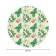 Tables on the table "Christmas balls and Christmas star", round, Saten, d = 150 cm
