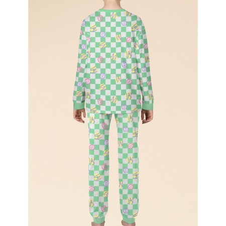 Set for girls, height 104 cm, light green color-2